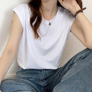 カットソー 半袖 レディース トップス ラウンドネック レンチスリーブ 無地 プルオーバー 定番 Tシャツ 着回し 大きいサイズあり シンプル 可愛い カジュアル おしゃれ お出かけ 通学 通勤 女の子 女性用 婦人服