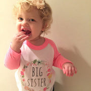 Tシャツ カットソー キッズ ベビー 子供服 トップス 長袖 おしゃれ かわいい カジュアル 着回し ロゴ シンプル ハート 花