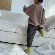 トレーナー キッズ トップス タートルネック 長袖 プルオーバー 無地 シンプル かわいい カジュアル おしゃれ 女の子 男の子 子供服 幼稚園 小学生