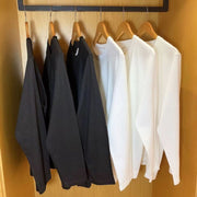 長袖Tシャツ カットソー 男女兼用 ユニセックス メンズ 男性 レディース 女性 大きいサイズ ロング ラウンドネック シンプル おしゃれ