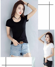 カットソー 半袖 Tシャツ レディース 女性 トップス ラウンドネック 無地 単色 シンプル 着回し 合わせやすい 婦人