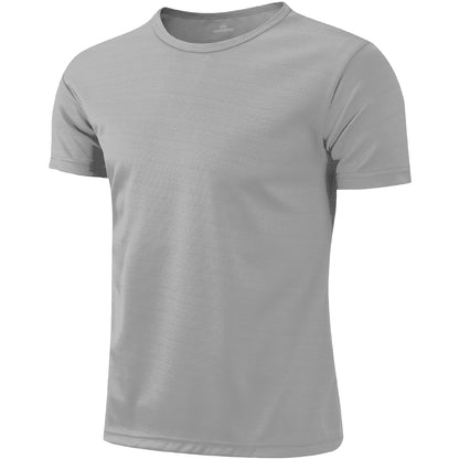半袖Tシャツ クルーネックTシャツ レディース 女性 婦人 メンズ グレー バリエーション画像