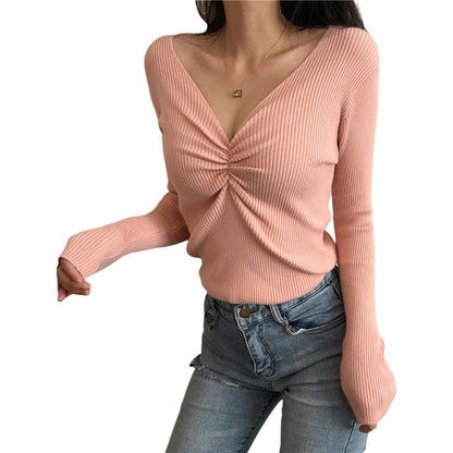 カットソー 長袖 ロングＴシャツ レディース 女性 トップス ピンク バリエーション画像