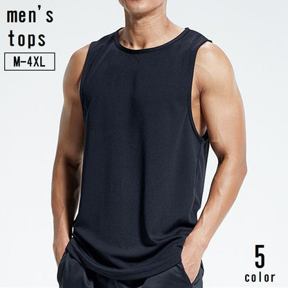 タンクトップ メンズ 男性用 トップス ノースリーブ ランニングシャツ 商品画像
