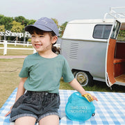 Tシャツ トップス カットソー 半袖 キッズ 子ども 子供服 ベビー 女の子 男の子 女児 男児 ガール ジュニア クルーネック 無地 シンプル カジュアル おしゃれ かわいい 春 夏 幼児 幼稚園 保育園 通園 通学 緑 青 くすみ 重ね着 カラバリ豊富 カラフル 衣装 イベント お揃い