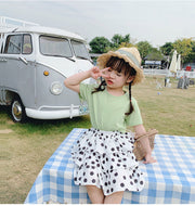 Tシャツ トップス カットソー 半袖 キッズ 子ども 子供服 ベビー 女の子 男の子 女児 男児 ガール ジュニア クルーネック 無地 シンプル カジュアル おしゃれ かわいい 春 夏 幼児 幼稚園 保育園 通園 通学 白 黒 黄 緑 青 ビビッド パステル くすみ 重ね着 カラバリ豊富 カラフル 衣装 イベント お揃い
