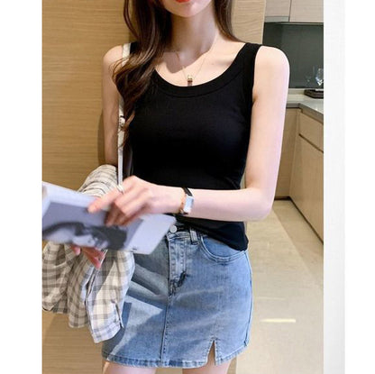タンクトップ レディース 女性 大きいサイズ トップス ノースリーブ 商品画像4