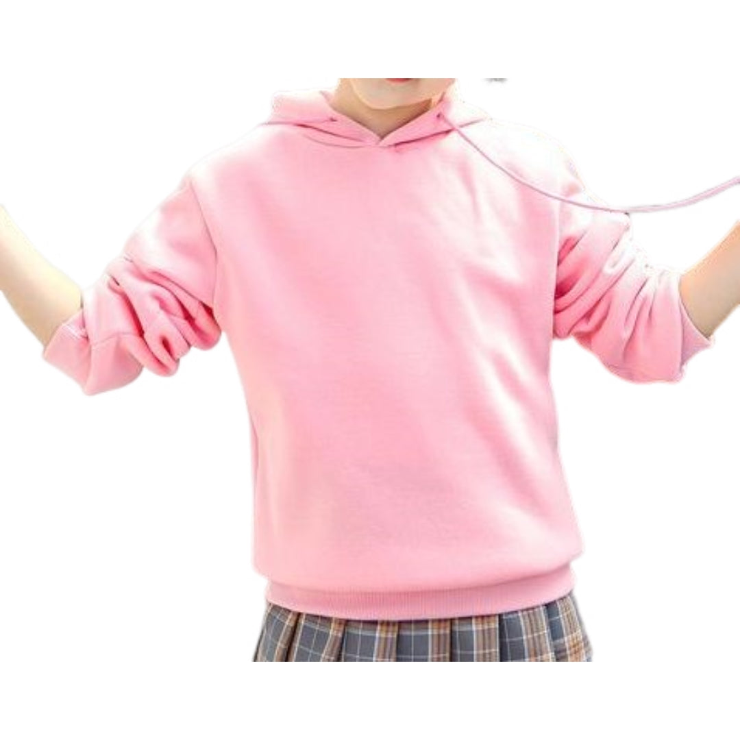 パーカー プルオーバー キッズ ジュニア 男の子 女の子 子供服 トップス フード付き 紐付き 無地 単色 シンプル かわいい かっこいい おしゃれ カジュアル お揃い お出かけ