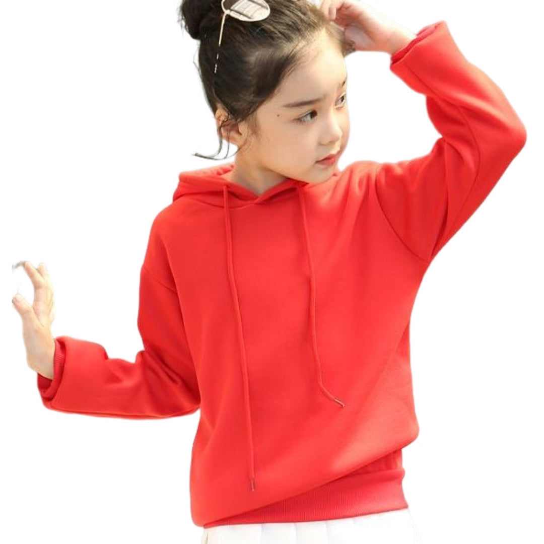 パーカー プルオーバー キッズ ジュニア 男の子 女の子 子供服 トップス フード付き 紐付き 無地 単色 シンプル かわいい かっこいい おしゃれ カジュアル お揃い お出かけ