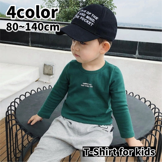 Tシャツ 長袖 キッズ 子供服 男の子 女の子 商品画像