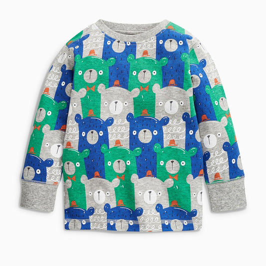 Tシャツ ロングTシャツ 子供用 キッズ 男の子 長袖 商品画像