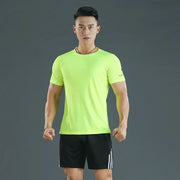 スポーツウエア Tシャツ トップス メンズ 男性用 半袖 夏 クルーネック シンプル 無地 カジュアル 運動 スポーツ ウォーキング ランニング フィットネス ジム マラソン お出かけ 白 黒 グリーン オレンジ レッド グレー