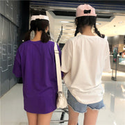 Ｔシャツ カットソー レディース トップス 半袖 クルーネック ゆったり カジュアル かわいい ベーシック 定番 スタンダード ワンポイント