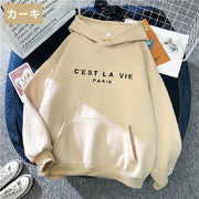 パーカー レディース メンズ 男女兼用 大きいサイズ トップス プルオーバー フード付き 長袖 ドロップショルダー カジュアル シンプル