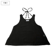 ノースリーブブラウス ノースリーブ トップス 背中見せ 背中開き バックリボン シフォン レディース 女性 婦人 無地 カジュアル シンプルデザイン おしゃれ オシャレ きれいめ M L XL 2XL 3XL 4XL