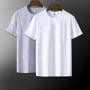 Tシャツ 半袖 メンズ 紳士用 男性 トップス カットソー ラウンドネック 無地 シンプル 定番 ベーシック 単色 インナー おしゃれ デイリー 普段使い 大きいサイズ