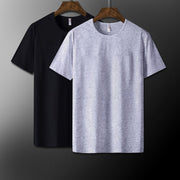 Tシャツ 半袖 メンズ 紳士用 男性 トップス カットソー ラウンドネック 無地 シンプル 定番 ベーシック 単色 インナー おしゃれ デイリー 普段使い 大きいサイズ