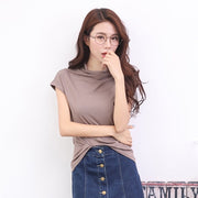 カットソー ノースリーブ レディース 女性用 トップス 無地 オフタートルネック プルオーバー 大きいサイズあり 定番 シンプル おしゃれ 着回し お出かけ デイリー オフィス 通勤 通学 デート 旅行 女の子 婦人服