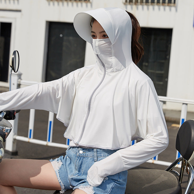 ラッシュガード レディース ラッシュパーカー 長袖 UVカットパーカー ジッパー 商品画像3