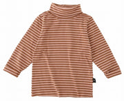 カットソー 長袖 タートルネック ボーダー柄 子供服 キッズ トップス カジュアル 定番 バイカラー 着まわし ヘビロテ ツートンカラー 女の子 男の子 女児 男児 子供用 子ども服 こども服 80cm 90cm 100cm 110cm 120cm 130cm 140cm