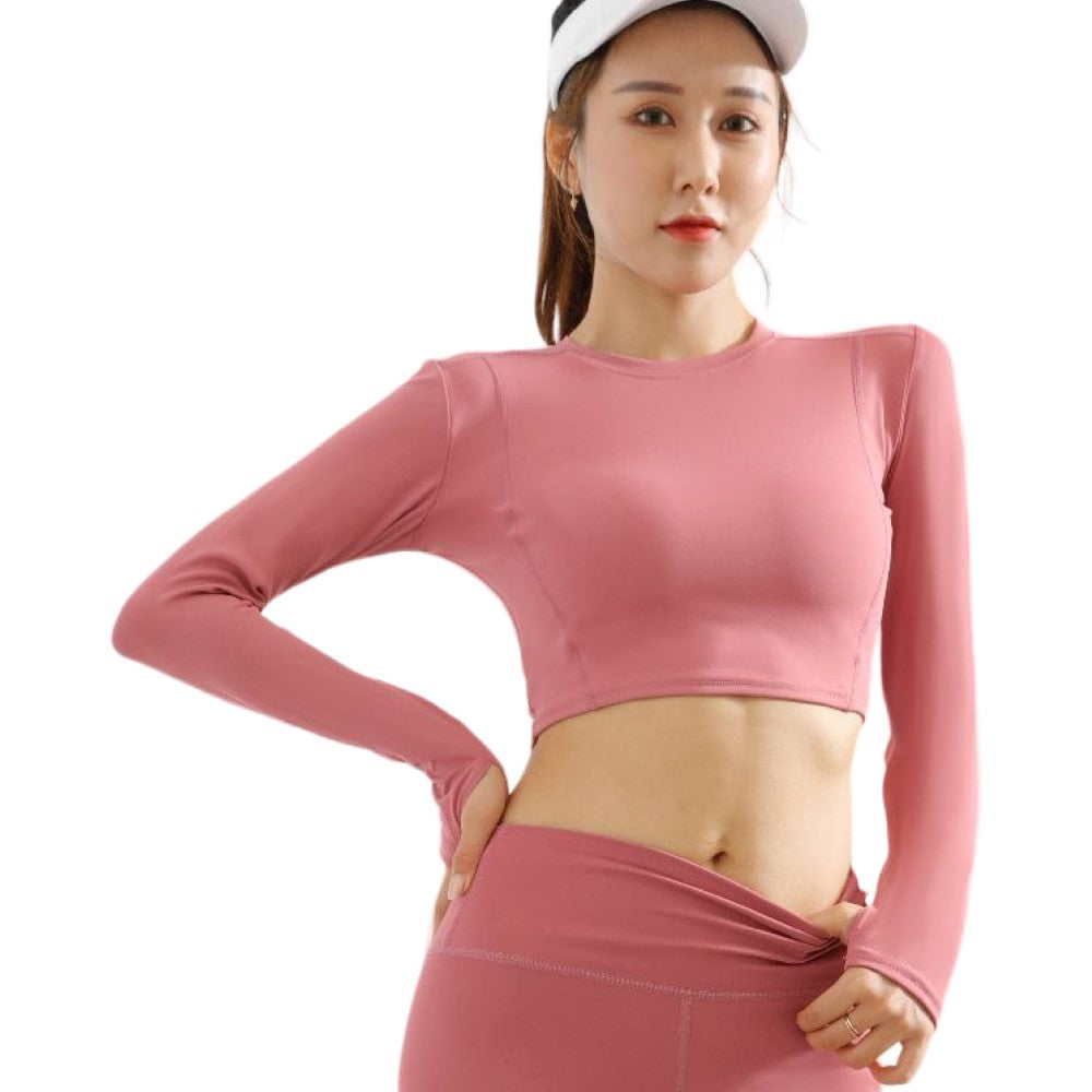 スポーツウェア ヨガウェア トップス ボトムス 単品 レディース アズキ×トップス バリエーション画像