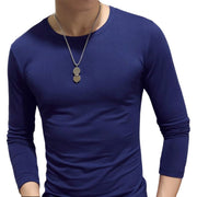 Tシャツ 長袖 Vネック ラウンドネック メンズ 男性用 トップス 無地 黒 白 定番 丸首 インナーシャツ カジュアル シンプル おしゃれ 旅行 お出かけ 部屋着 紳士用 グレー ワイン グリーン ブルー ネイビー ベージュ