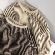 トレーナー カットソー 長袖 キッズ ベビー 男の子 女の子 トップス 子供服 ボーダー 定番 カジュアル おしゃれ シンプル 着回し
