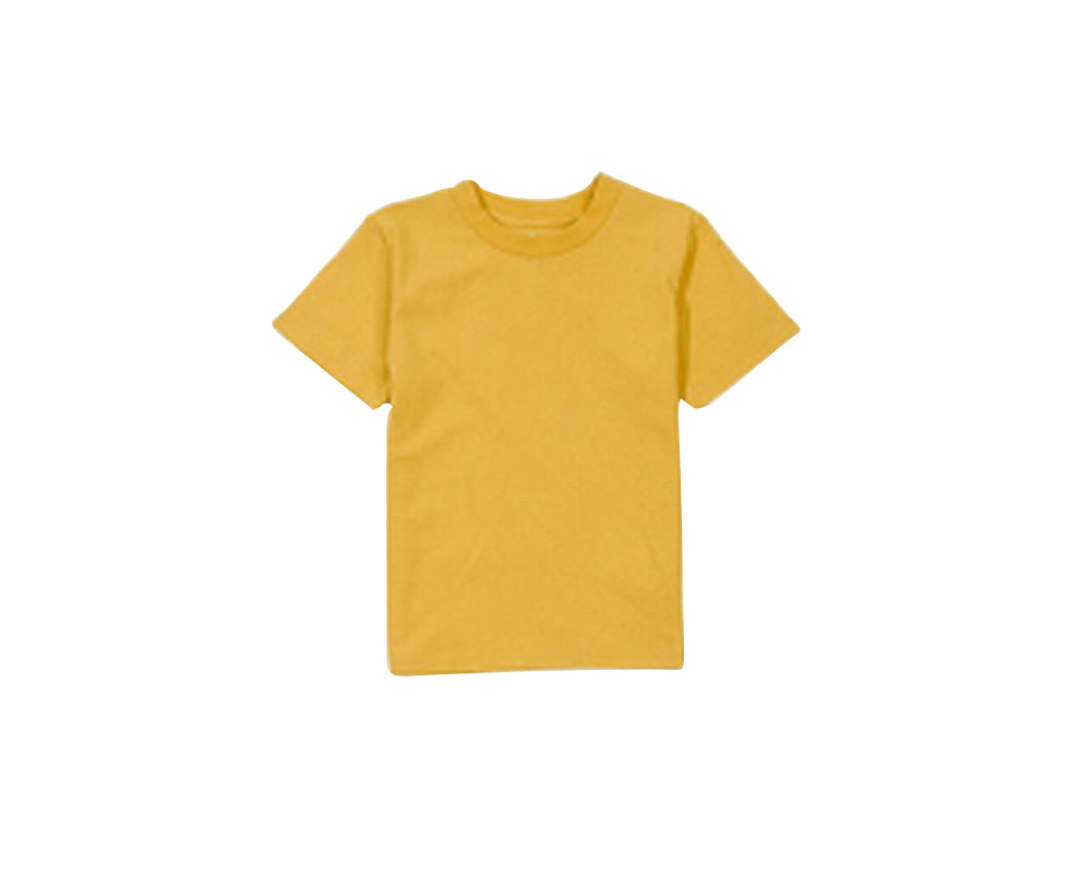 Tシャツ 半袖 カットソー 子供服 キッズ ジュニア マスタード バリエーション画像