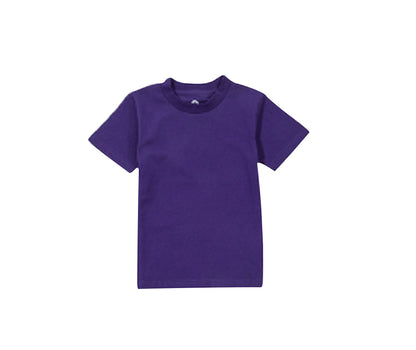 Tシャツ 半袖 カットソー 子供服 キッズ ジュニア パープル バリエーション画像