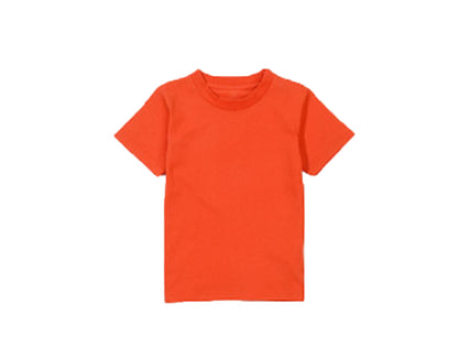 Tシャツ 半袖 カットソー 子供服 キッズ ジュニア テラコッタ バリエーション画像