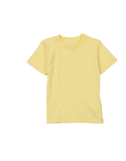 Tシャツ 半袖 カットソー 子供服 キッズ ジュニア イエロー バリエーション画像