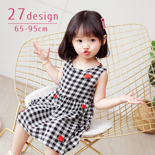 ワンピース ノースリーブ ベビー キッズ 子供服 女児 商品画像