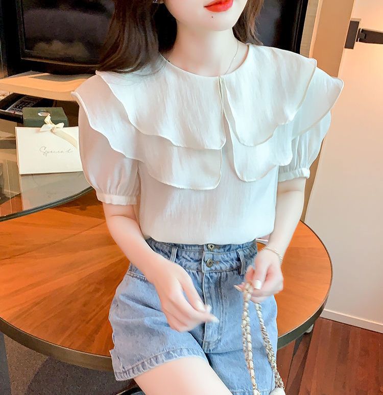 ブラウス 半袖 プルオーバー レディース 婦人服 トップス 商品画像2