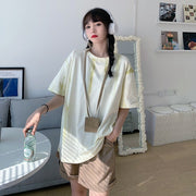 カットソー 半袖 Tシャツ チュニック タイダイ レディース 女性用 トップス オーバーサイズ おしゃれ かわいい カジュアル 体型カバー