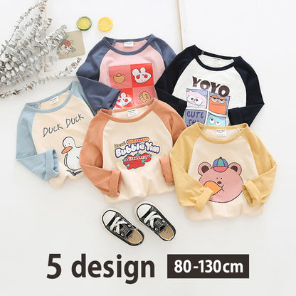 Tシャツ カットソー 長袖 トップス キッズ ベビー 商品画像