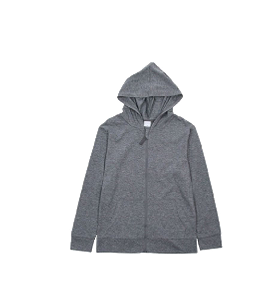 子供服 UVカットパーカー ジップパーカー パーカー 長袖 UVカット チャコールグレー バリエーション画像