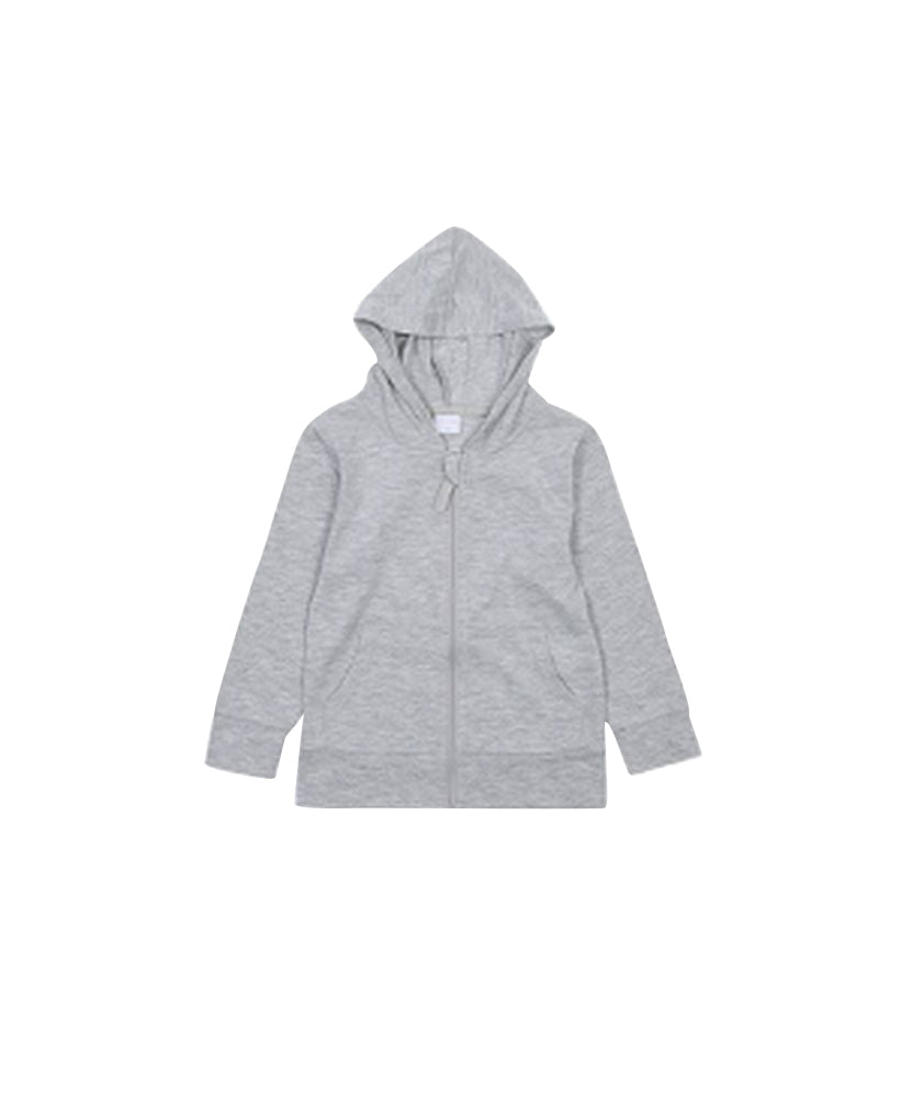 子供服 UVカットパーカー ジップパーカー パーカー 長袖 UVカット 杢グレー バリエーション画像