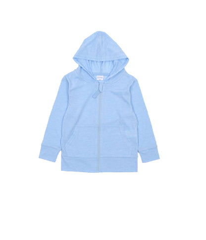 子供服 UVカットパーカー ジップパーカー パーカー 長袖 UVカット サックスブルー バリエーション画像