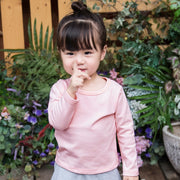 長袖Tシャツ カットソー 子供服 こども服 ベビー服 ベビーウェア トップス 春秋冬 無地 シンプル ロングスリーブ クルーネック ラウンドネック キッズ 男の子 女の子 男児 女児 幼児 小学生 80cm  90cm  100cm 110cm 120cm