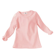 長袖Tシャツ Tシャツ 長袖 カットソー キッズ 子供服 ベビー ジュニア 女の子 男の子 トップス 無地 シンプル 着回し 定番 かわいい カジュアル お出かけ 通学 通園 カラバリ豊富