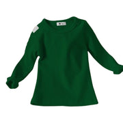 長袖Tシャツ Tシャツ 長袖 カットソー キッズ 子供服 ベビー ジュニア 女の子 男の子 トップス 無地 シンプル 着回し 定番 かわいい カジュアル お出かけ 通学 通園 カラバリ豊富
