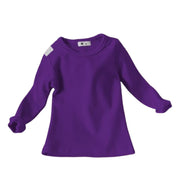 長袖Tシャツ Tシャツ 長袖 カットソー キッズ 子供服 ベビー ジュニア 女の子 男の子 トップス 無地 シンプル 着回し 定番 かわいい カジュアル お出かけ 通学 通園 カラバリ豊富