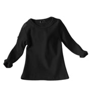長袖Tシャツ Tシャツ 長袖 カットソー キッズ 子供服 ベビー ジュニア 女の子 男の子 トップス 無地 シンプル 着回し 定番 かわいい カジュアル お出かけ 通学 通園 カラバリ豊富