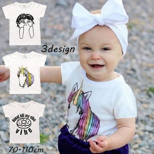 子供用Tシャツ カットソー 半袖 ベビー キッズ トップス 商品画像