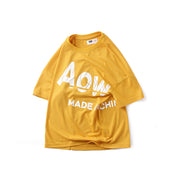 Tシャツ ラウンドネック 半袖 子供服 子供 キッズ 男の子 女の子 プリント 英字 夏服 かわいい 普段着 デイリー ファッション おしゃれ お出かけ