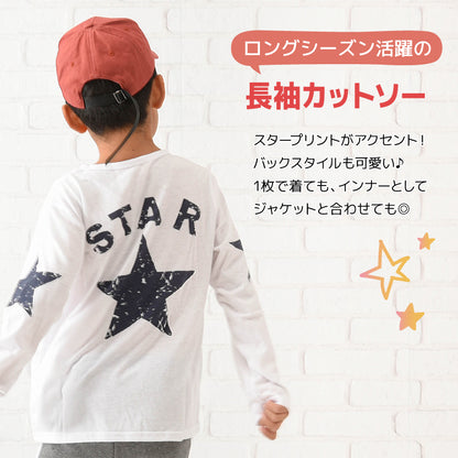 長袖Tシャツ カットソー ロンT プリントTシャツ 子供服 男の子 商品画像2