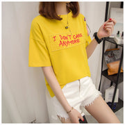 半袖カットソー レディースカットソー トップス Tシャツ レディース 女性 ラウンドネック 半袖 肩出し ショルダーカット 刺繍 英字 アルファベット リボン リボンストラップ チェック柄 サイドスリット シンプル カジュアル オシャレ 夏