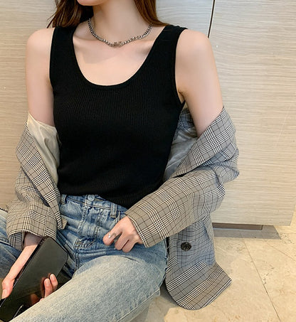 タンクトップ レディース 女性 トップス インナー ノースリーブ 商品画像3