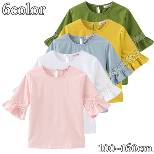 カットソー Tシャツ キッズ ジュニア 子供用 女の子 商品画像