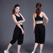7分丈 サルエルパンツ ボトムス ヨガパンツ ヨガウェア ヨガウエア フィットネス クロップドパンツ ダンス スポーツ ストリート HIPHOP パジャマ 部屋着 ルームウェア
